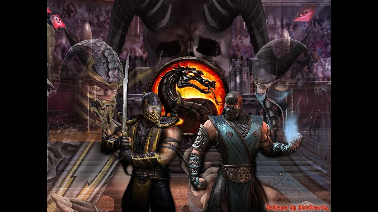 Mortal Kombat 9 С Комментариями Scorpion Fantom vs Devil Neron Часть 2