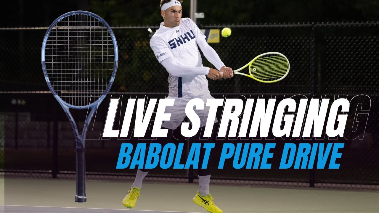 SUP! Stringing the legendary Babolat Pure Drive!