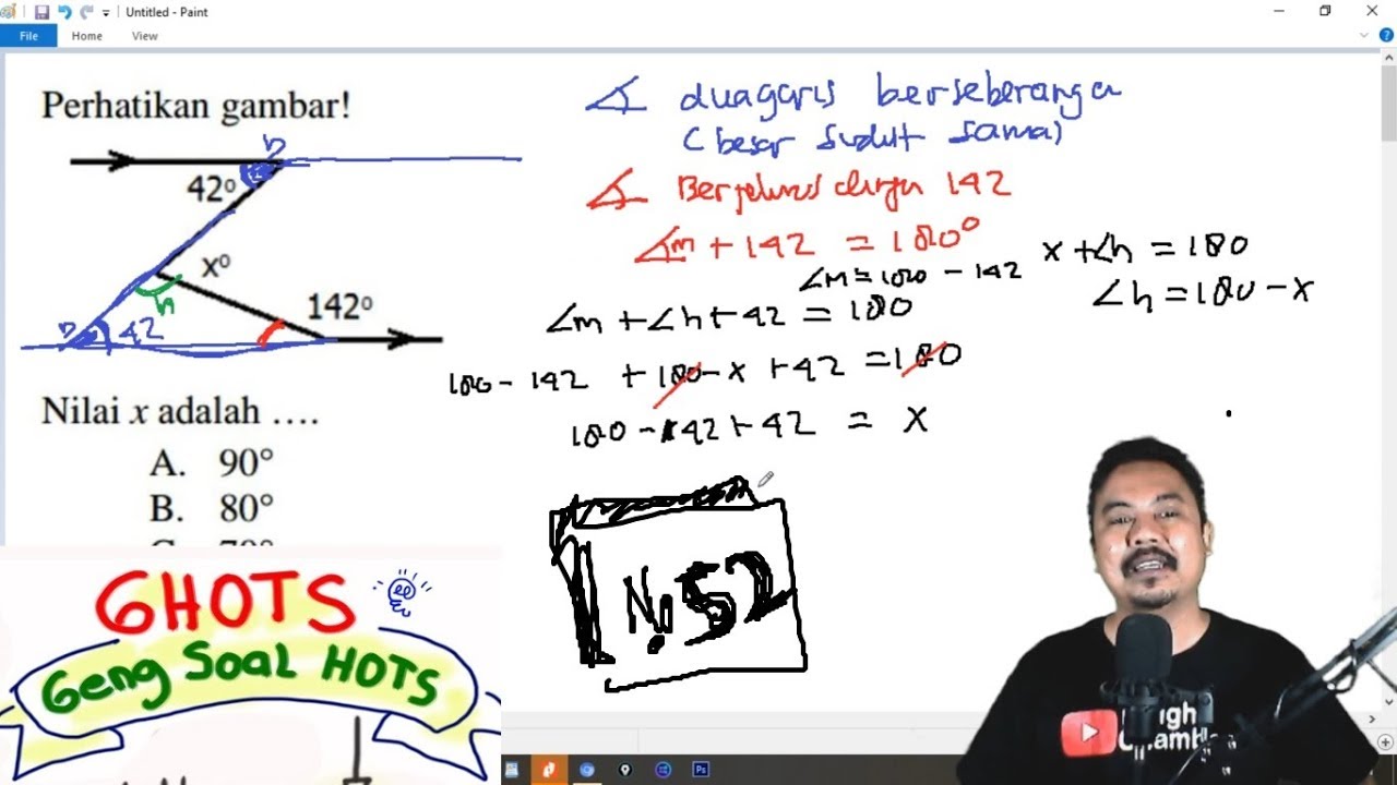 42+ Contoh soal hots materi sudut info