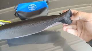 Klein Tools 55559 Stand Up Zipper Bag Tool Pouch With Carabiners Review