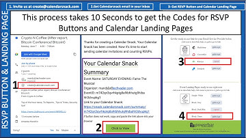 Klaviyo RSVP Buttons using a Calendarsnack. Full Review. 82121