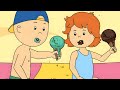 Ice Cream On The Beach | Caillou Cartoon