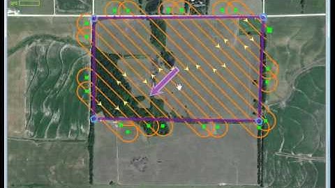 Generating waypoints to fly a scan pattern for photosurvey in uThere Ground Control / Ruby