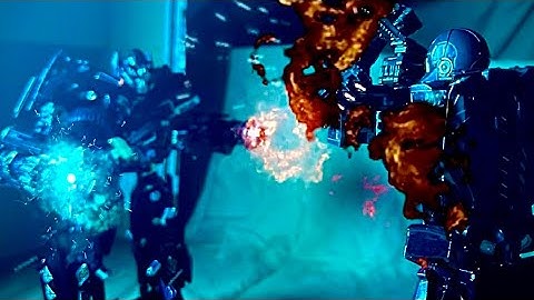 Transformers Ironhide Vs Lockdown StopMotion Fight