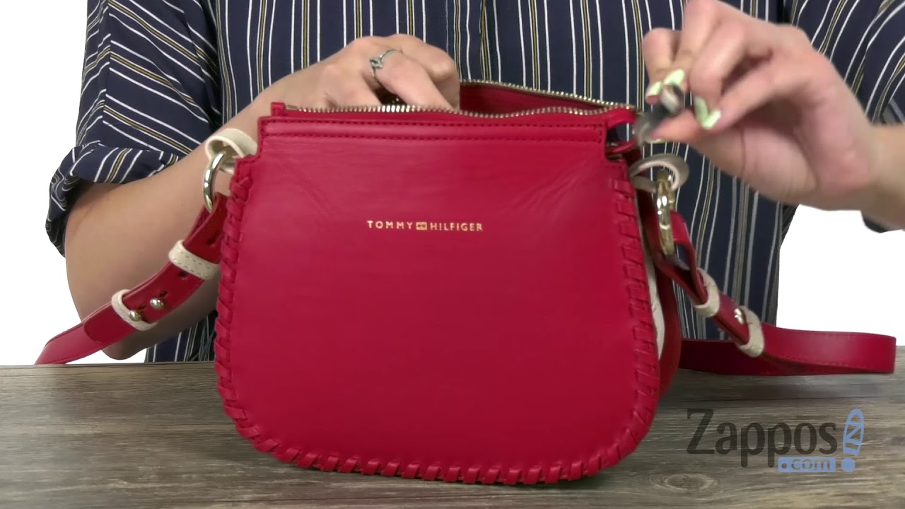 tommy hilfiger leather bags