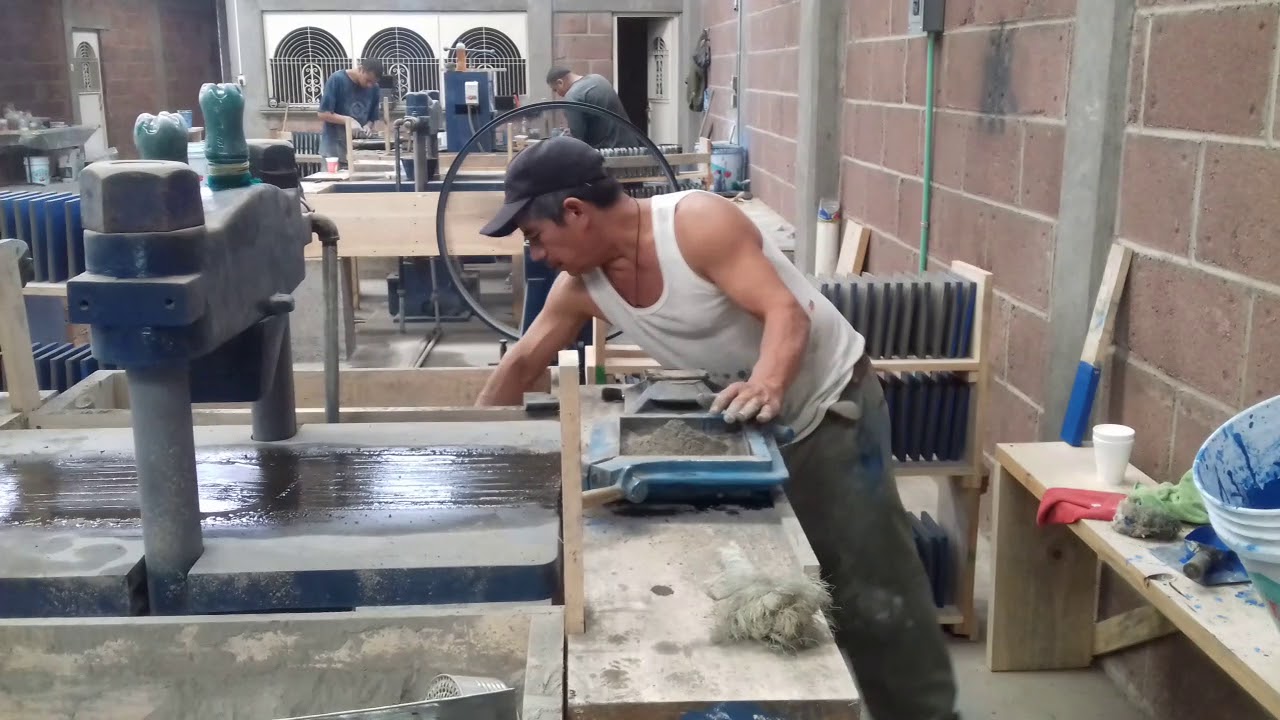 Como se hace el mosaico hidráulico de 20×20 solido