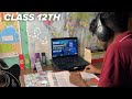 My STUDY ROUTINE as a 12 GRADE ☠️ | Hectic day vlog 🔥 | #studyvlog