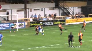 Boston United v Stalybridge Celtic Highlights 30082014
