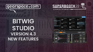 Bitwig Studio 4.3 - Gearspace @ Superbooth 2022