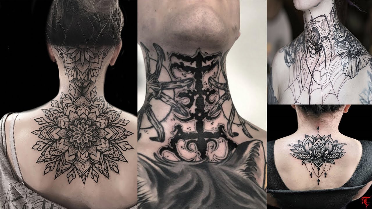 Neck Tattoo Designs for Men  Mens Neck Tattoo Ideas