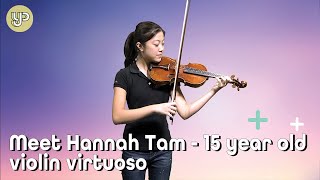 Violin prodigy plays Telemann&#39;s Fantasia No. 10