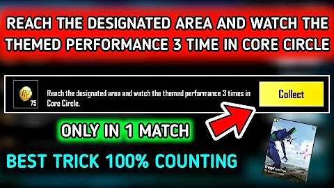 REACH THE DESIGNATED AREA AND WATCH THE THEMED PERFORMANCE 3 TIMES IN CORE CIRCLE MISSION EXPLAIN