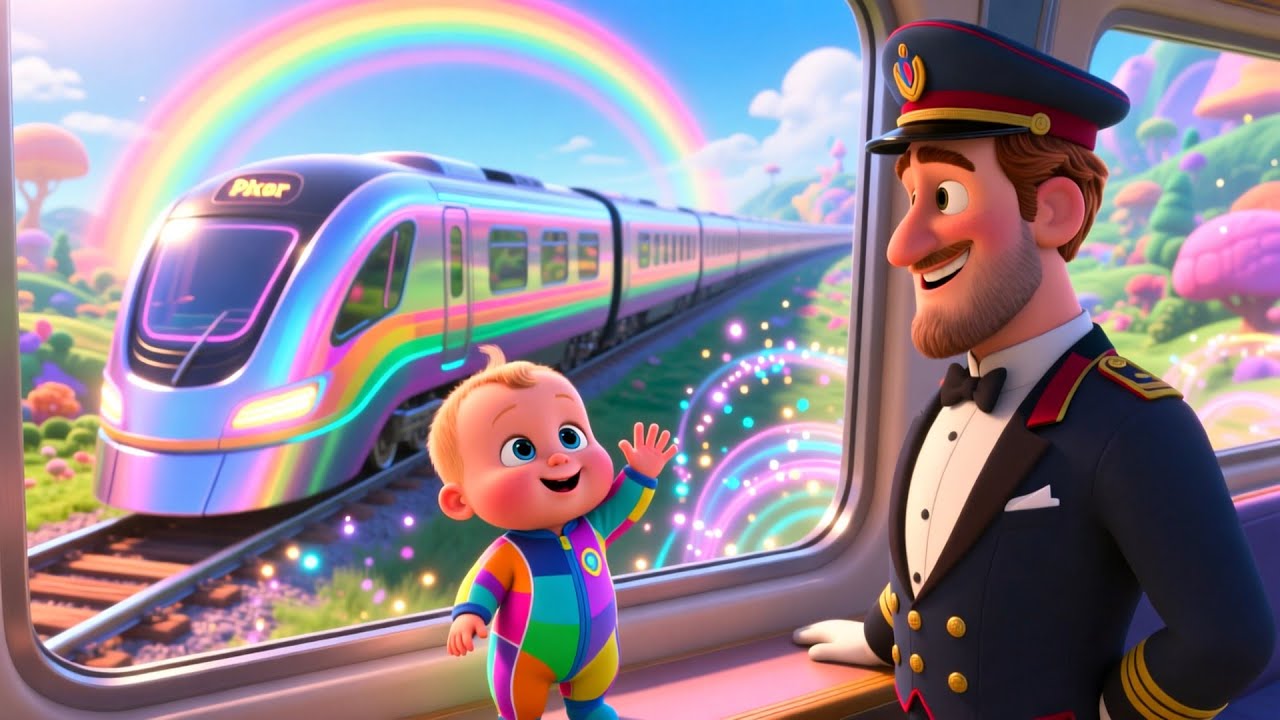 Train Kids Routine Train Ride ABC Journey 🚂🔤🍼 | Kids Fantasy Song | Learn Numbers and ...