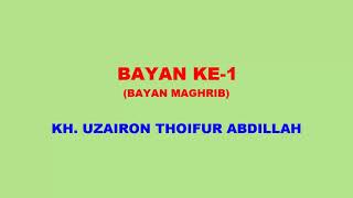 001 Bayan KH Uzairon