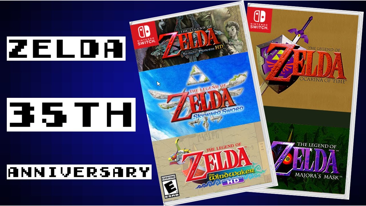 Zelda 35th Anniversary Which games do you want for The Legend of