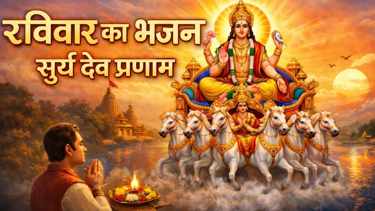 रविवार का भजन | सूर्य देव प्रणाम | Surya Dev Bhajan | Sunday Special Bhajan 