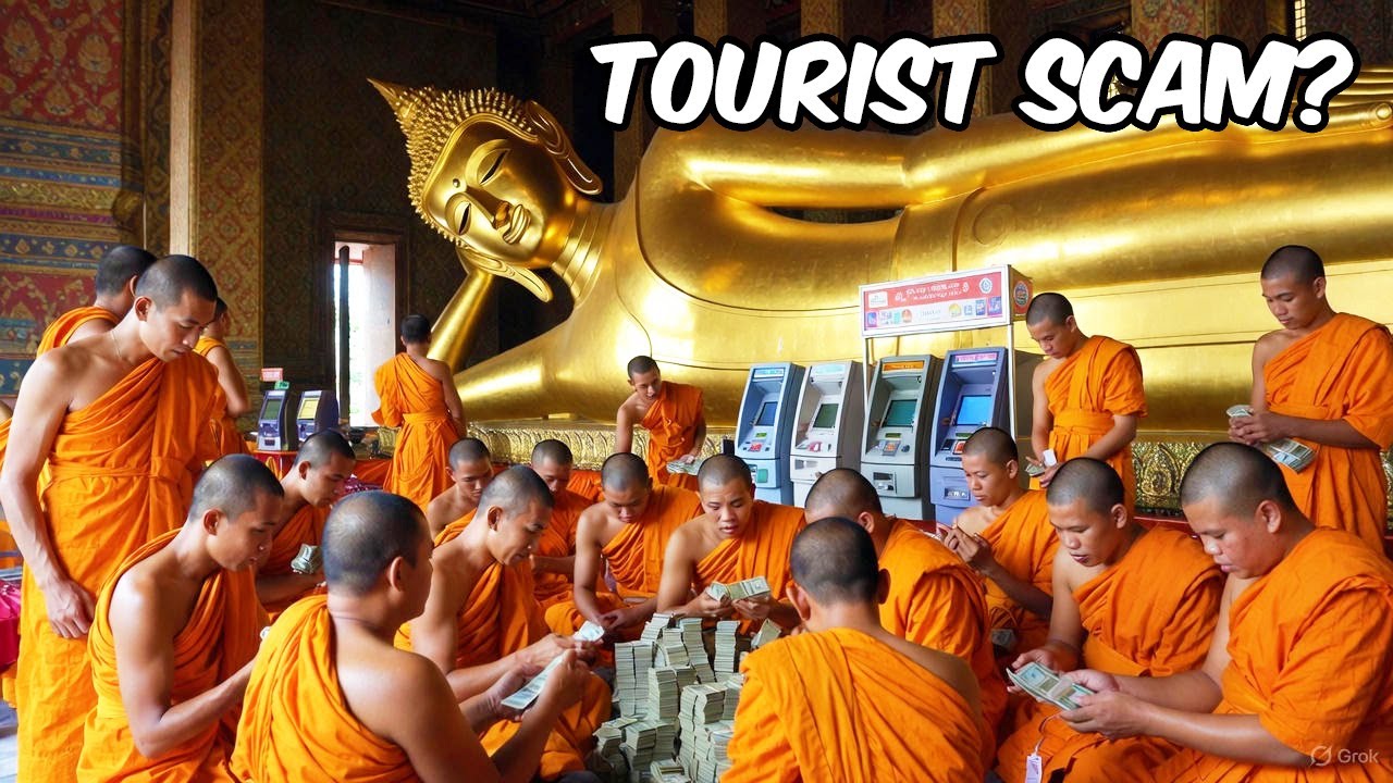 Is This a Temple or a TOURIST SCAM? 🇹🇭 Reclining Buddha @ Wat Pho Bangkok vlog