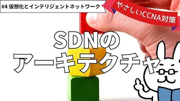 【#156  CCNA 】【15章 仮想化とインテリジェントネットワーク】SDNのアーキテクチャ