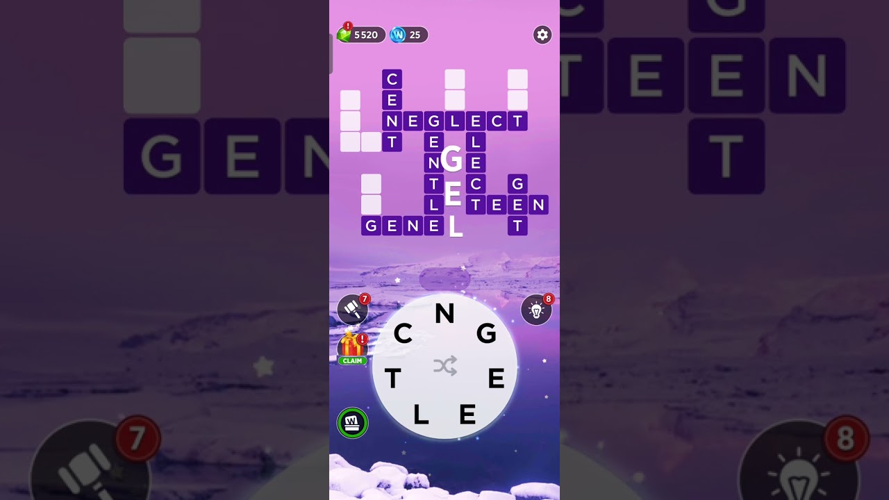 Words of Wonders Level 2127 | Wow Level 2127 | Wow Perito moreno