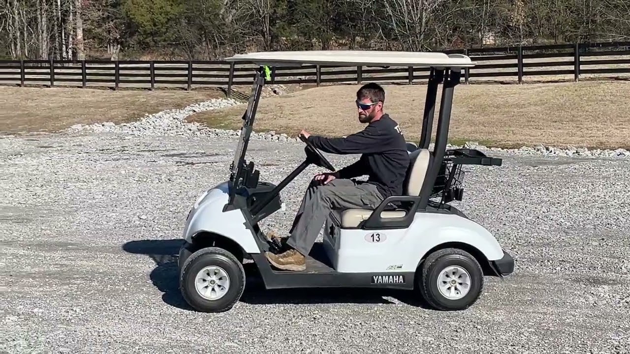 2019 YAMAHA DR2E21 AC-L Electric Golf Cart (8480) - Selling at auction