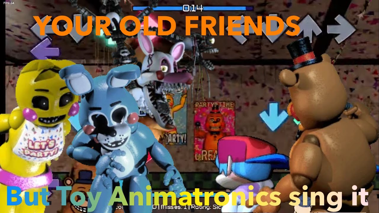 Your New Friends (Your Old Friends, but Toy Animatronics sing it) | FNF Cover