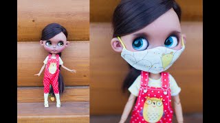 Крутые комбинезоны для Blythe. Килограмм одежды для кукол. Подарок от Kateika Dolls. - Видео от Kate OHara