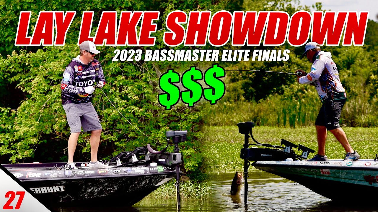 AREY vs CANTERBURY - Lay Lake Bassmaster Elite 2023 (Finals) - UFB S3 E27