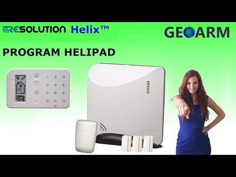 How to Program a Helidpad to the Helix Security System?