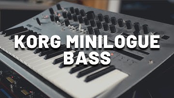Korg Minilogue Bass Sounds | Analog Synth Demo (No Talking)