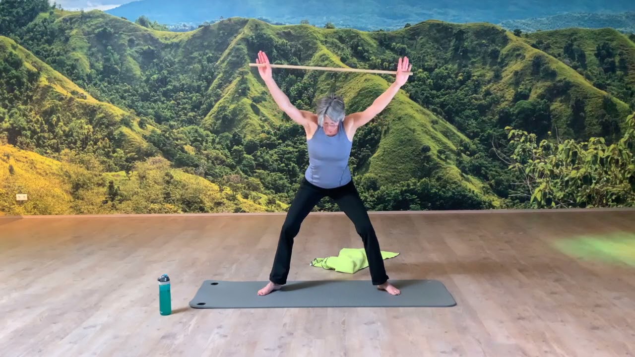 Wirbelsäulengymnastik mit Stab - mit Anne - Reha+Fitness Bocholt