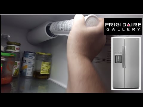 How to Replace The Filter On a Frigidaire Side by Side Refrigerator