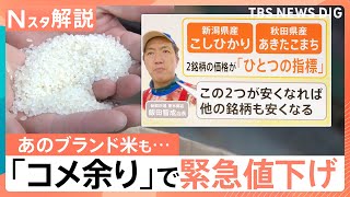 魚沼産コシヒカリも「緊急値下げ」コメ価格 7週連続で値下がり、新潟のコメ問屋の現状は？【Nスタ解説】｜TBS NEWS DIG