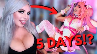 I MADE AN @IronMouseParty COSPLAY! ( VTUBER COSPLAY CREATION)