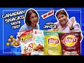 Tasting canadian snacks with janice