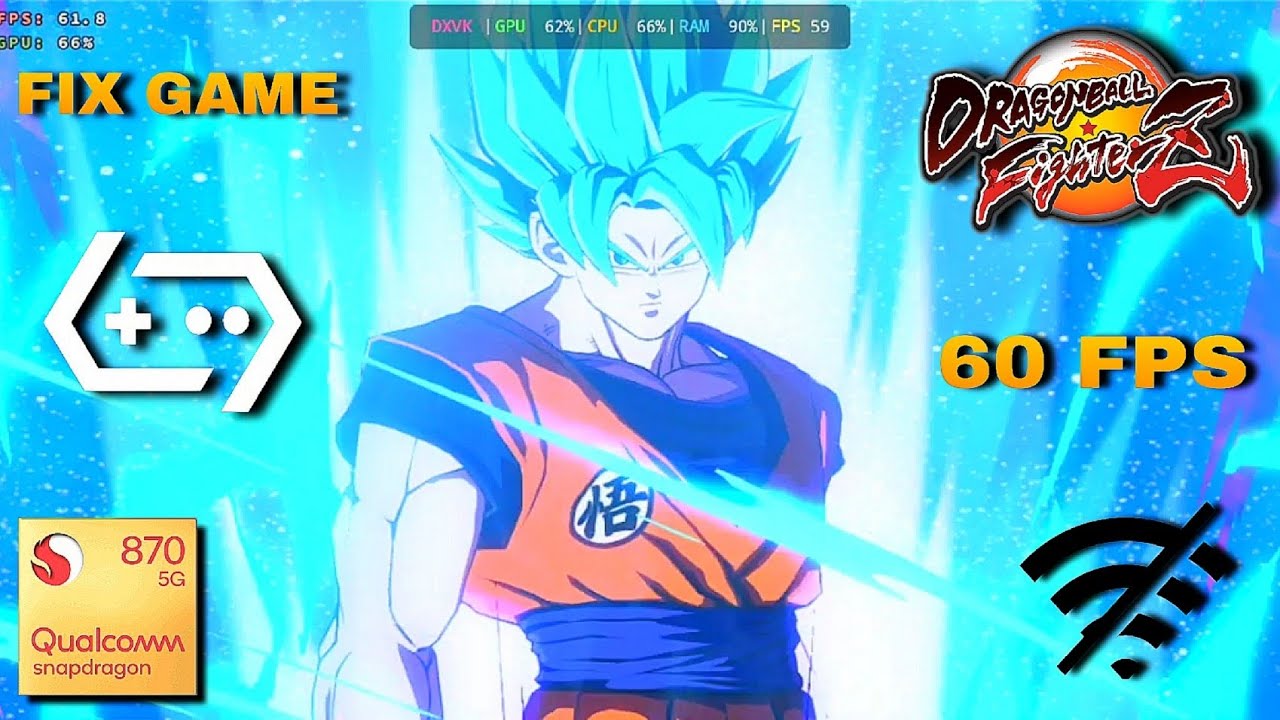 Dragon Ball Fighter Z - Setup Complete | GameHub | High + 60 FPS - Snapdragon 870