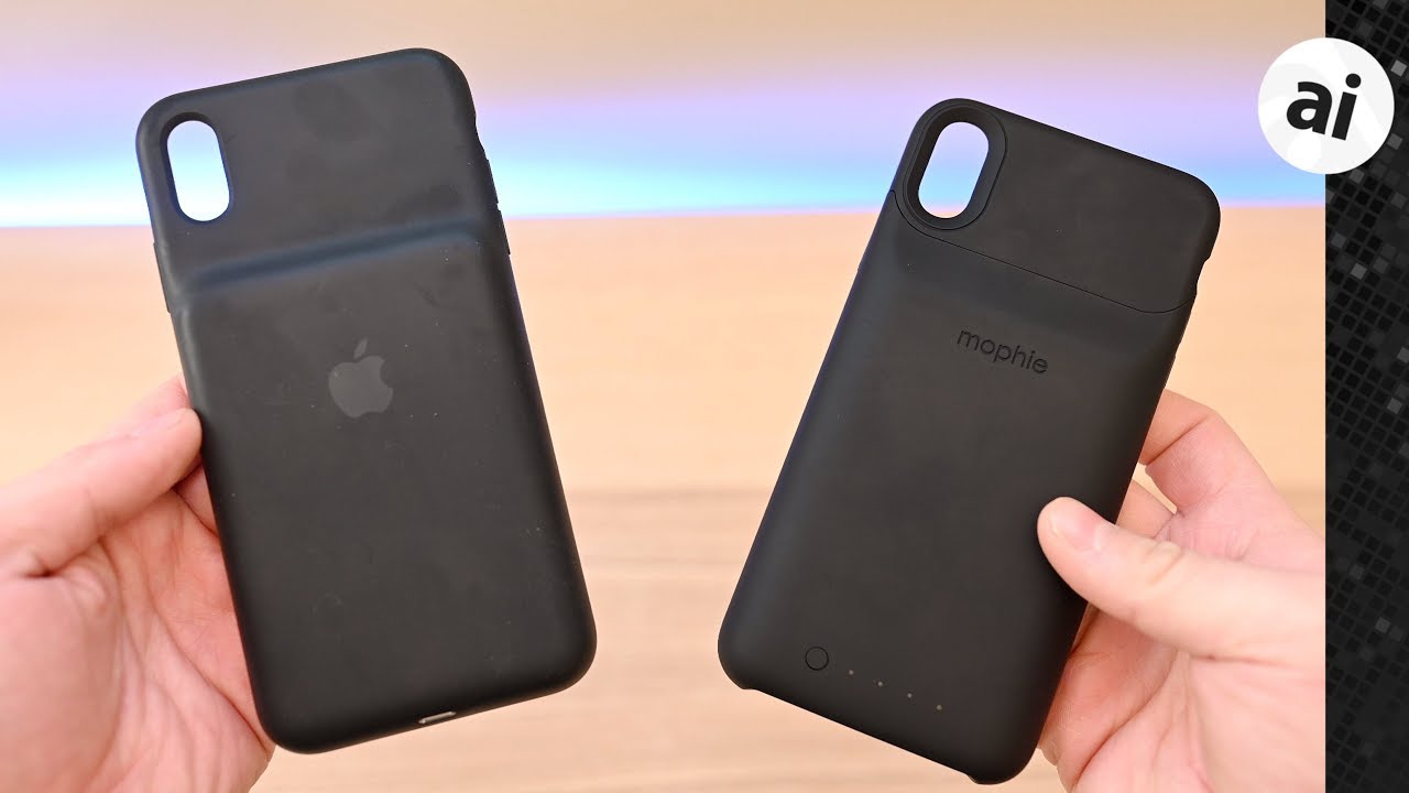 Compared Apple S Smart Battery Case Vs Mophie Juice Pack Access Youtube