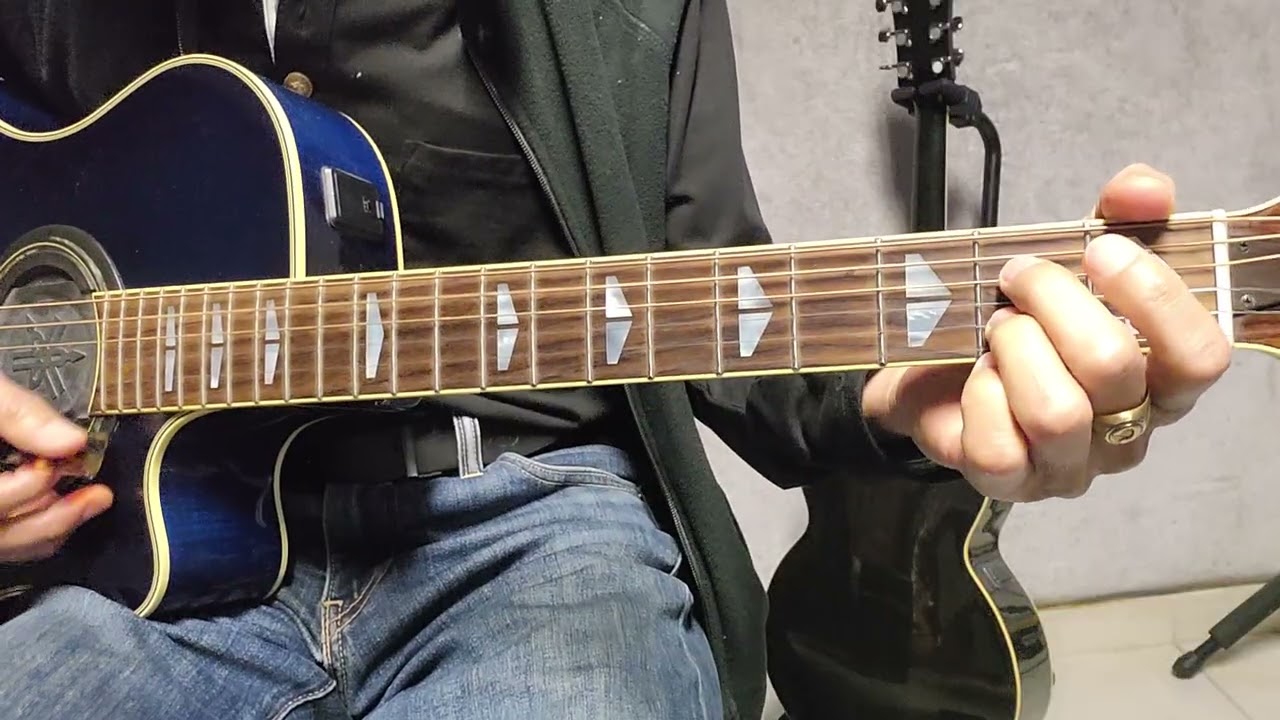 trigal, Sandro, cover, como tocar en guitarra