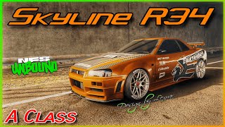 VOL#5 (A Class) Nissan Skyline R34 - Eddie has Returned - Need for Speed Unbound