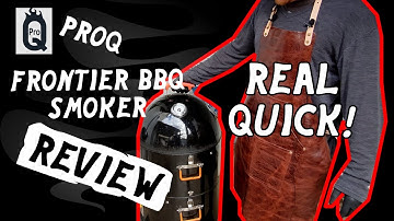 PRO-Q FRONTIER BULLET SMOKER BBQ REVIEW