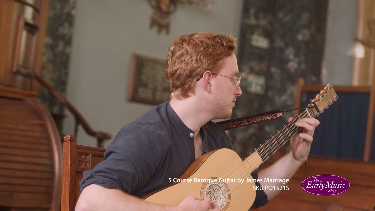 5 Course Baroque Guitar by James Marriage