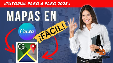 Cómo Agregar Google Maps en Canva 2025 | Presentaciones con Mapas Interactivos