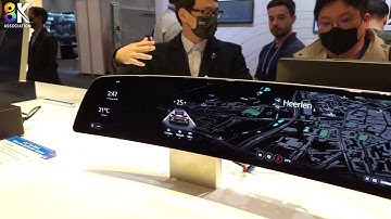 DisplayWeek 2022 - Innolux Shows 9K x 1.3K Display for Automotive