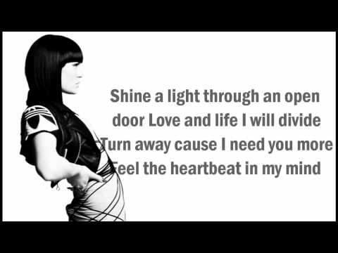 Jessie J - We Found Love (Lyrics On Screen)