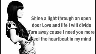 Jessie J - We Found Love (Lyrics On Screen) chords