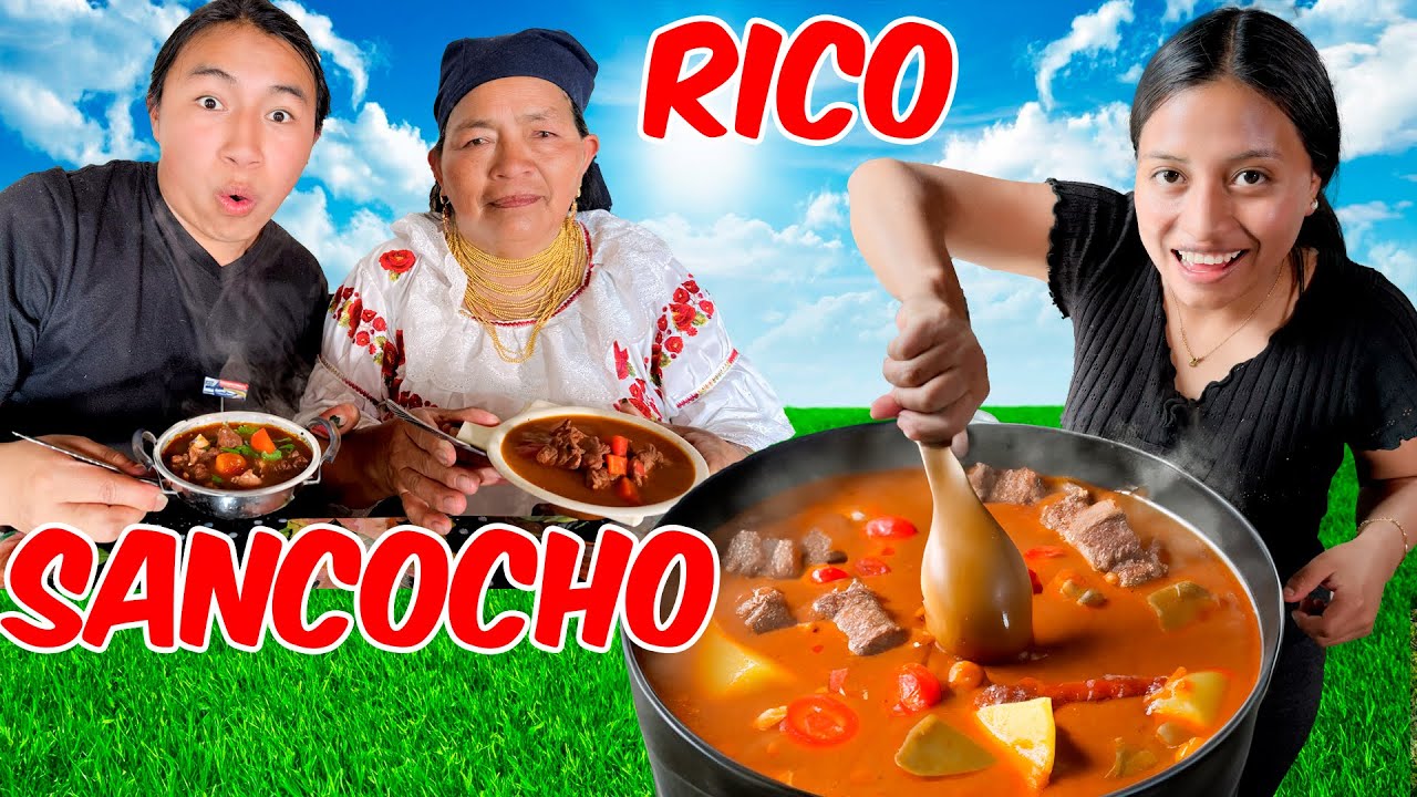 COCINAMOS LA MEJOR RECETA DE SANCOCHO PARA MI FAMILIA - Aracelii LM