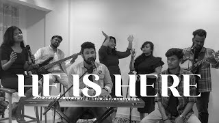 Video thumbnail of "He is Here (Acoustic Demo - Official Lyric Video) | Songs Of Revival Originals"