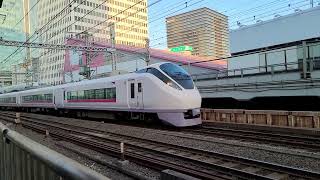 【東海道線】16M 特急ひたち16号 E657系K1編成 有楽町駅 通過シーン