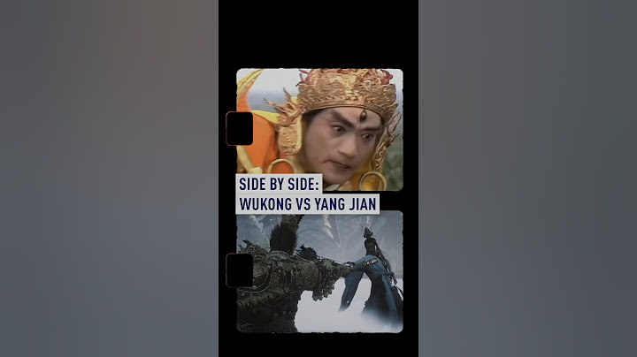 Side by Side: Wukong vs Yang Jian (Erlang Shen)