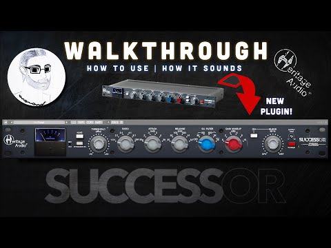 Heritage Audio Successor コンプレッサー 日本語説明書付 Heritage Audio - New SUCCESSOR Plugin || Great sounding