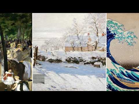 Masterpieces TV — Silent Art Gallery · October 1 Afternoon | Monet · The magpie & others